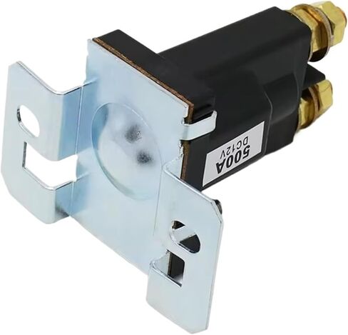 ترحيل بدء البطارية المزدوج 4 دبوس حالي كبير 500A 12V 24VDC مفتاح طاقة سيارة ، بدء تشغيل التتابع ، بدء تشغيل Auto Contactor تيار ثقيل (500A 12V DC) in Saudi Arabia