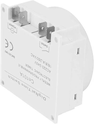 220V 110V 24V 12V CN101A توقيت توقيت الطاقة الرقمي قابل للبرمجة مرحل 16A CN101 (AC220V) in Saudi Arabia