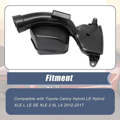 XQSMWF Air Intake Tube Inlet Assembly Hose 177500V030 177500V031 Compatible with Toyota Camry Hybrid LE Hybrid XLE L LE SE XLE 2.5L L4 2012 2013 2014 2015 2016 2017 in Saudi Arabia