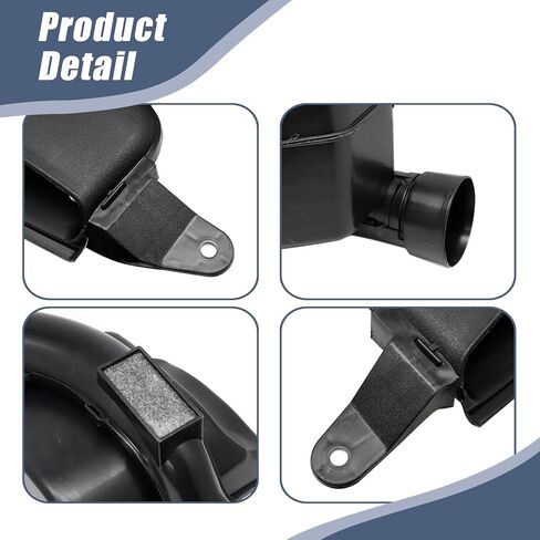 XQSMWF Air Intake Tube Inlet Assembly Hose 177500V030 177500V031 Compatible with Toyota Camry Hybrid LE Hybrid XLE L LE SE XLE 2.5L L4 2012 2013 2014 2015 2016 2017 in Saudi Arabia