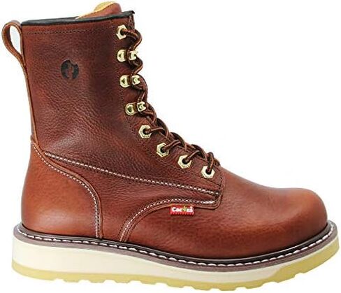CACTUS Men’s 8" Soft Toe Oil Tumbled Full Grain Leather High Flexibility Polyurethane and Rubber Dual Density Outsole Gardening Landscaping Work Boot in Kuwait