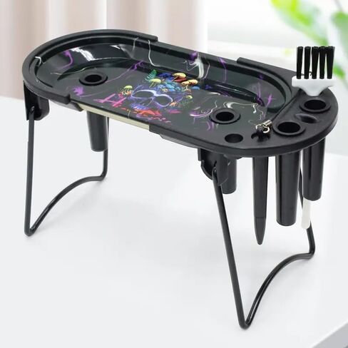 8.5x3.5 Inch Metal Decorative Tray for King Size&1 1/4 Size-ColorB in Saudi Arabia