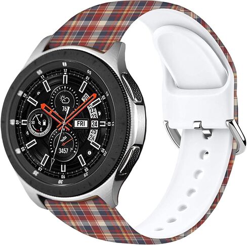 أشرطة Hello Ki Sweet Blue متوافقة مع ساعة Samsung Galaxy Watch 6/Watch 5/Watch 4/Watch 42mm/Watch 3 41mm/Active 2 44mm/Active 40mm/Gear Sport/S2 Classic/TicWatch 2 حزام كرتوني فاخر 20 مم in Kuwait