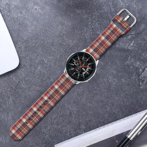أشرطة Hello Ki Sweet Blue متوافقة مع ساعة Samsung Galaxy Watch 6/Watch 5/Watch 4/Watch 42mm/Watch 3 41mm/Active 2 44mm/Active 40mm/Gear Sport/S2 Classic/TicWatch 2 حزام كرتوني فاخر 20 مم in Kuwait