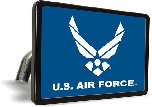 [منتج مرخص رسميًا] - شعار قوة الفضاء الأمريكية (USSF) - جودة الشعار ذات الجودة الممتازة بالليزر المصنوع من ألومنيوم محفور بالليزر مقاوم للأشعة فوق البنفسجية/غطاء السحب لمدة 2 "مستقبلات ، للشاحنة ، سيارات الدفع الرباعي ، السيارة ، السيارة in Kuwait