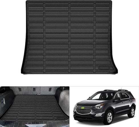 Cartist Cargo Liner متوافق مع شيفروليه ماليبو 2016 2017 2018 2019 2020 2022 2023 2024 سجادة أرضية صندوق السيارة مضادة للانزلاق عديمة الرائحة عالية الجانب ثلاثية الأبعاد in Kuwait
