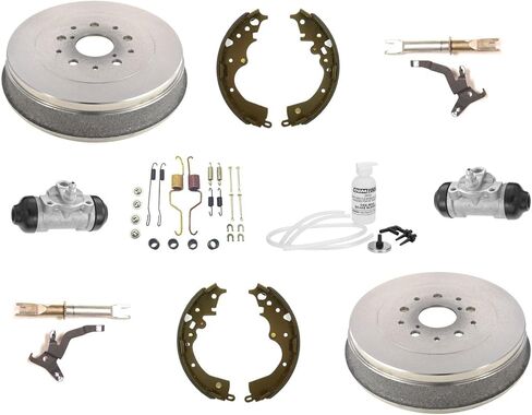 Replacement Parts For 2005-2015 Toyota Tacoma Rear Wheel Drive 5 Stud Drums Brake Shoes Cyl. 9pc in Saudi Arabia