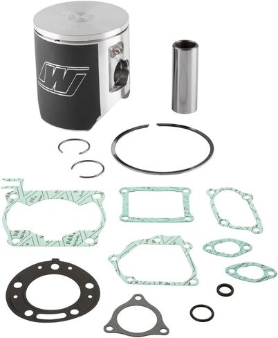 TUSK COMMONT TOP END REBUILD KIT Pro-Lite Standard (54 mm) Wiseco Piston متوافق مع Honda CR125R 2001-2002 in Kuwait
