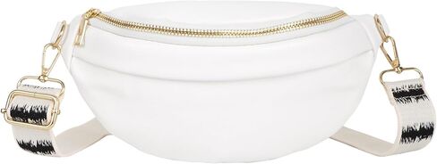 Hoce Women Fanny Packs Glitter Weist Bag Bag Bag Bag Bag Multi-Functional Bag Bag Beal Pink Bag مع حزام قابل للتعديل in Kuwait