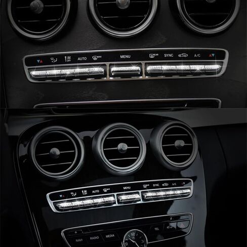 Car Care Contracting لوحة سرعة مروحة غطاء زر مرسيدس-بنز W205 C GLC Class X253 C253 2015 2015 in Kuwait