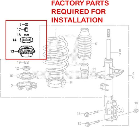 Godspeed MSS0660 MonoSS Coil-overs Suspensions Kit for #Honda CR-Z (ZF1) 2010-16, 16 Levels Damping, Ride Height Adjustable in Saudi Arabia