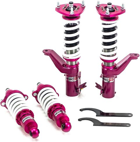 Godspeed MSS0131-C Monoss Coil-Ovens Unders Kit for #Honda Civic Si Hatchback (EP3) 2002-05 ، 16 RESPAND ، Ride Hightable قابل للتعديل in Saudi Arabia