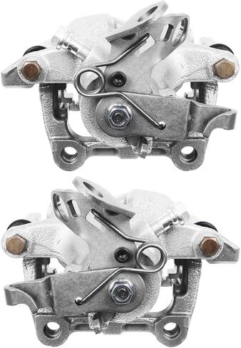 الفرجار الفرامل الخلفية Autoshack مجموعة من التجميع مع استبدال الأقواس لـ Audi A3 Quattro 2008 A3 2005-2010 VW Jetta 2006-2009 Rabbit GTI 2010 Golf AWD FWD DRIVER in Saudi Arabia