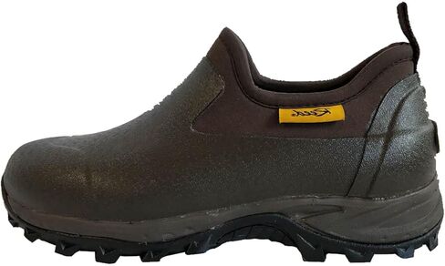 Reed Men's Weston Super Tough 4 "Slip-On Neoprene Boot في Brown Dark in Kuwait