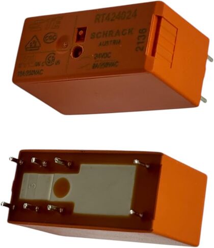 (حزمة من 2) RT424024 24VDC 8PINS DPDT 8A 24V POWER RELAY in Saudi Arabia