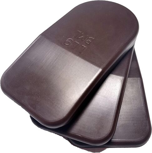 BML 9mm Heel Lifts, 3pk (Mens Large, Brown [soft]) by BML Basic Physicians Supply, Inc. in Saudi Arabia
