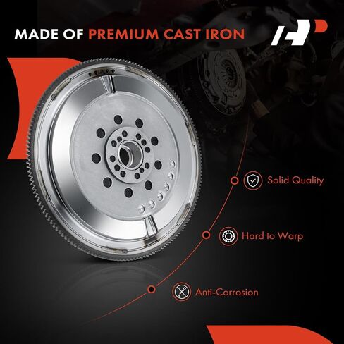 A-Premium Dual Mass Flywheel متوافق مع Ford Mustang 2011 2012 2013 2014 V6 3.7L ، استبدل# BR3Z-6477-B ، BR3Z647B in Saudi Arabia