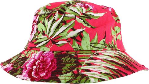 Floral Designed Crushable Cotton Bucket Hat in Saudi Arabia
