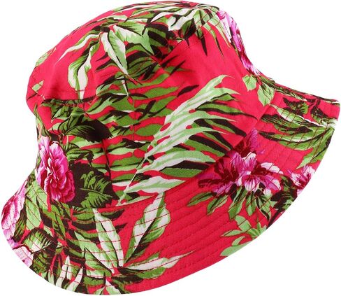 Floral Designed Crushable Cotton Bucket Hat in Saudi Arabia