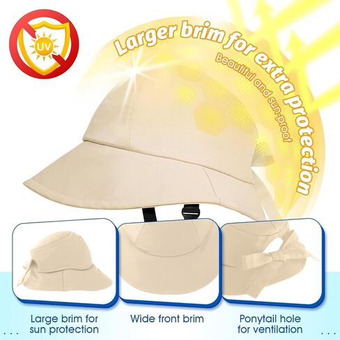 Women's Wide Brim Bucket hat with Bicycle Helmet Sun hat Suitable for Cycling Adult Head Protection in Saudi Arabia