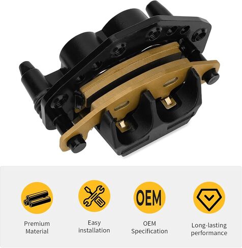 M Mati Front Brake Caliper لـ Kawasaki Motorcycle Ninja 500R EX500 2004-2009 Ninja 250R EX250F 2004-2007 43080-5013-DJ in Saudi Arabia