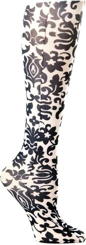 Red Moby Celeste-Stein-CMPS-2-2019 Womens 15-20 mmHg Compression Sock - Regular-Skulldugary Black White in Kuwait