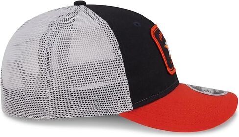 قبعة New Era NY New York Yankees 9FIFTY ذات مظهر منخفض مربعة الشكل كلاسيكية لسائقي الشاحنات، قبعة زرقاء in Saudi Arabia