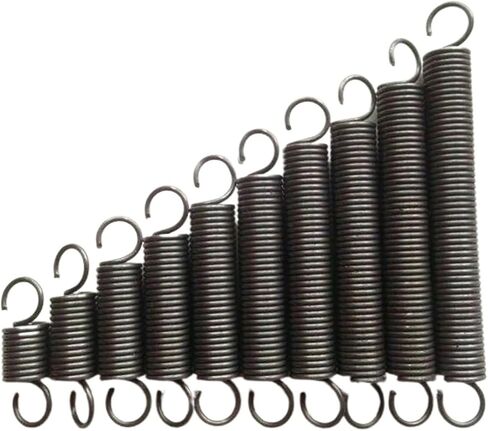 Mdingbao-Extension Springs Wire Diameter 1.5mm Expansion Springs Length 30/40/50/60/70/80/90/100/110-500mm Out Diameter 8mm, 1pcs, Good Stretching Ability(260mm) in Saudi Arabia