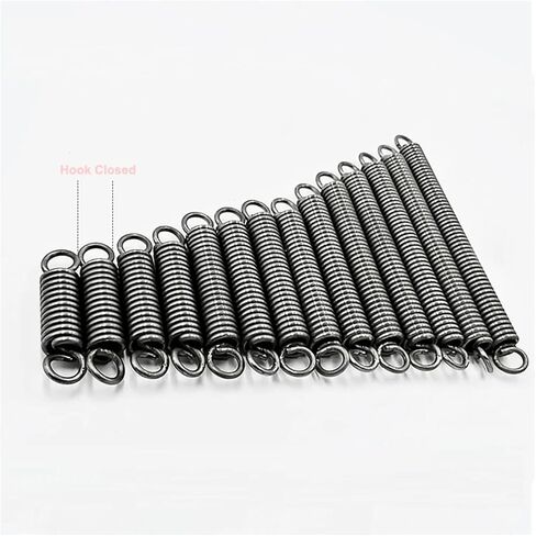 Mdingbao-Extension Springs التوتر الزنبركي المغلقة الخطاف المغلقة أسطوانة التراجع الحلزوني قطر سلك لفائف السلك. in Saudi Arabia