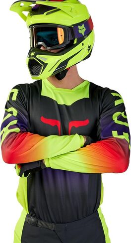 Fox Racing 180 Flora Motocross Jersey, Dark Shadow, XX-Large in Saudi Arabia