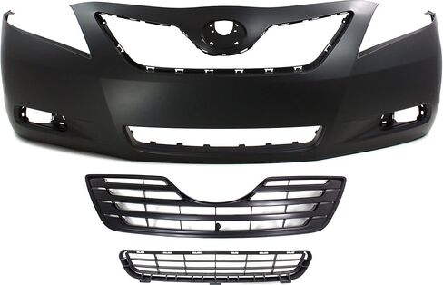 Garage-Pro Front Bumper Cover KIT Primed Compatible with USA Built 2007-2009 Toyota Camry LE in Saudi Arabia
