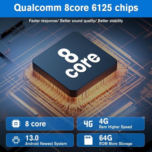 [4GB+64GB] for Ford F150 Radio Upgrade 2013-2014, Android 13 8 core Stereo System, T Style12.1 inch Touch Screen, Built in CarPlay and Android Auto in Kuwait