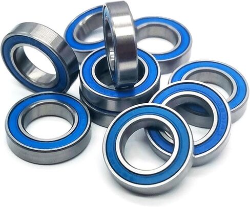 6801RS تحمل ABEC-7 (10pcs) 12 * 21 * 5 مم القسم الرقيق 6801-2RS Ball Bearings 61801 RS 6801 2RS L-2112DDD in Kuwait