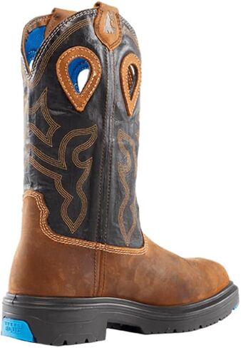 Steel Blue Men's Blue Heeler Steel Steel Toe Boot in Kuwait