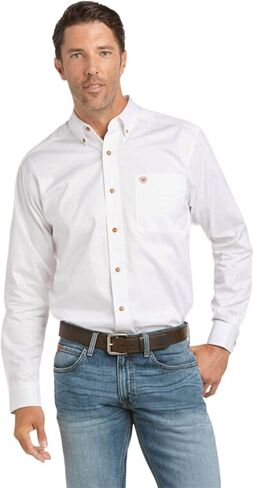 Ariat Men's Classic Fit Grey Shirt in Saudi Arabia