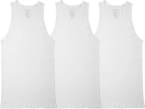 Pair of Thieves Men All Comfort Tank Top | Undershirt for Men | Soft, Breathable, Cotton Blend | Layering and Daily Wear in Saudi Arabia