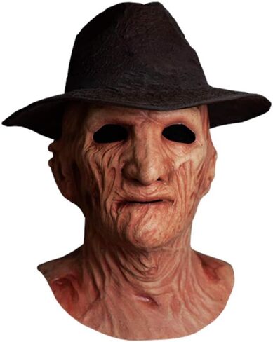 خدعة أو علاج استوديوهات كابوس على قناع Elm Street 2 Freddy Krueger مع قبعة in Saudi Arabia