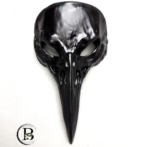 Plague Doctor Mask Long Nose Raven Bird Skeleton Masquerade Mask Steampunk Cosplay Halloween Bird Costume Mask in Saudi Arabia