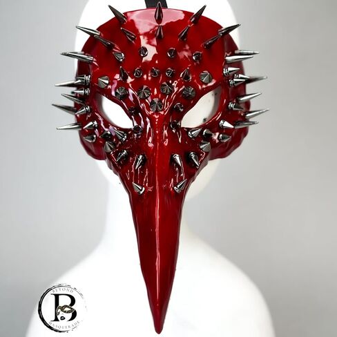 Plague Doctor Mask Long Nose Raven Bird Skeleton Masquerade Mask Steampunk Cosplay Halloween Bird Costume Mask in Saudi Arabia