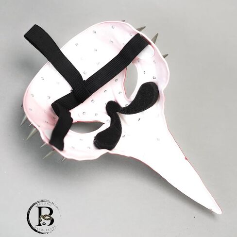 Plague Doctor Mask Long Nose Raven Bird Skeleton Masquerade Mask Steampunk Cosplay Halloween Bird Costume Mask in Saudi Arabia