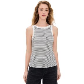 Madewell Women's Essential High-Neck Tank in Supima Rib in Saudi Arabia