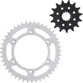 NICHE Front 428 Pitch 15T Rear 520 44T Drive Sprocket Kit for Suzuki DRZ400S DR350 DRZ400SM DR350SE Kawasaki KLX400SR in Saudi Arabia