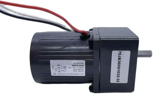 AC Gear Motor 70JB360G10 Reducer YN70-15-8 15W Fireplace Motor 230V in Saudi Arabia
