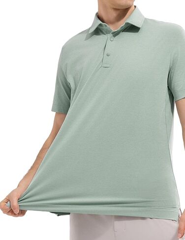 Separatec Men's Polo Shirts Short Sleeve - Cotton-Like Quick-Dry Moisture Wicking Fabric for Golf, Casual, Business, Travel in Saudi Arabia