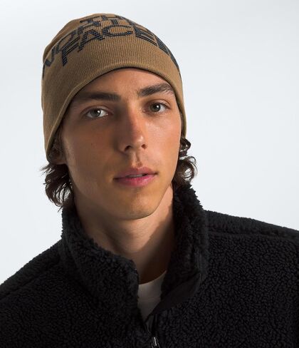 THE NORTH FACE Reversible Highline Beanie | Classic Fit, Double Sided Winter Hat for Men & Women, Oversized Logo in Saudi Arabia