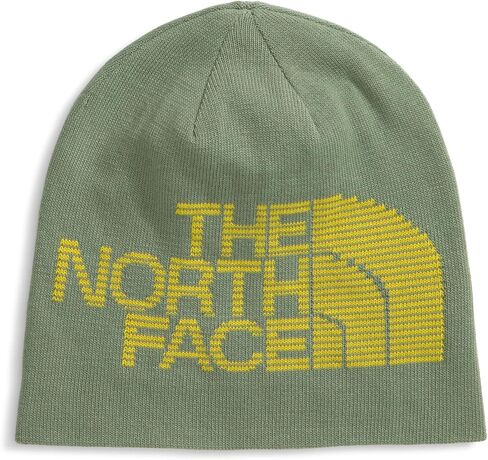 THE NORTH FACE Reversible Highline Beanie | Classic Fit, Double Sided Winter Hat for Men & Women, Oversized Logo in Kuwait