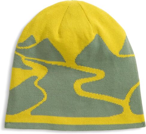 THE NORTH FACE Reversible Highline Beanie | Classic Fit, Double Sided Winter Hat for Men & Women, Oversized Logo in Kuwait