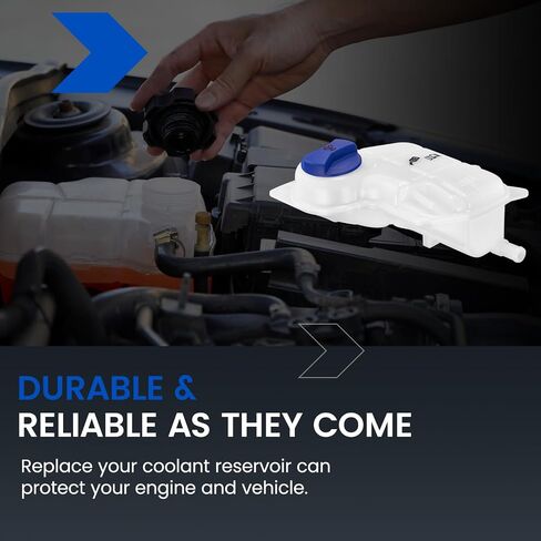 Engine Coolant Reservoir Tank 603-703 Compatible with Audi A4 A6 A4 Quattro A6 Quattro RS6 S4 1998-2004 Compatible with Volkswagen Passat 1998-2005 Replace 8D0121403L 3B0121321 Coolant in Saudi Arabia