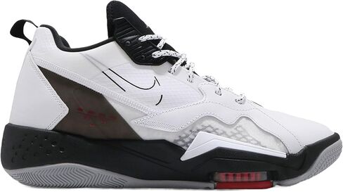 Nike Air Jordan Zoom '92 Men's Sneaker Shoes (White/Black/Gym Red/Wolf Grey, US Footwear Size System, Adult, Men, Numeric, Medium, 10.5) in Saudi Arabia