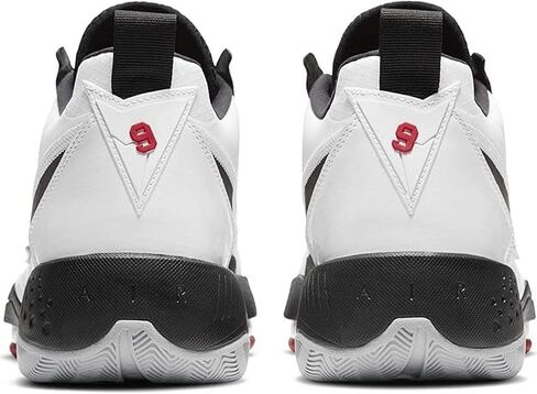 Nike Air Jordan Zoom '92 Men's Sneaker Shoes (White/Black/Gym Red/Wolf Grey, US Footwear Size System, Adult, Men, Numeric, Medium, 10.5) in Saudi Arabia